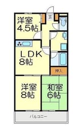 センチュリー川越の物件間取画像